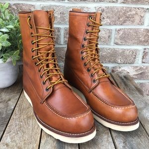 Red Wing Heritage 10877 Moc Toe Boots (sz 12 D)